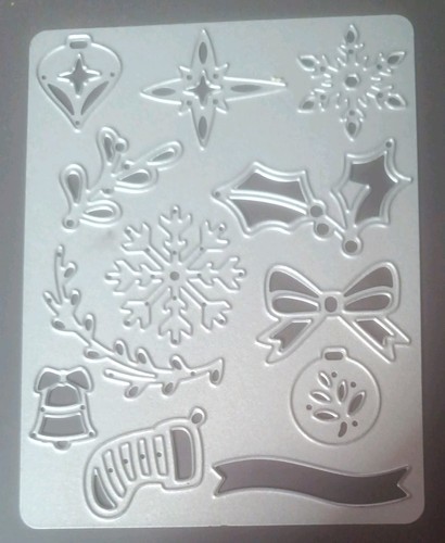 Christmas die 11cm - 11cm, x