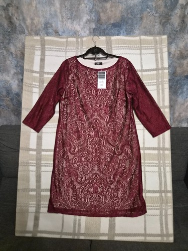 Wallis burgundy lace - wallis,