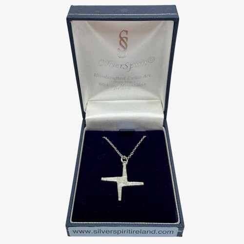 Silver tone brigid s - tone, st