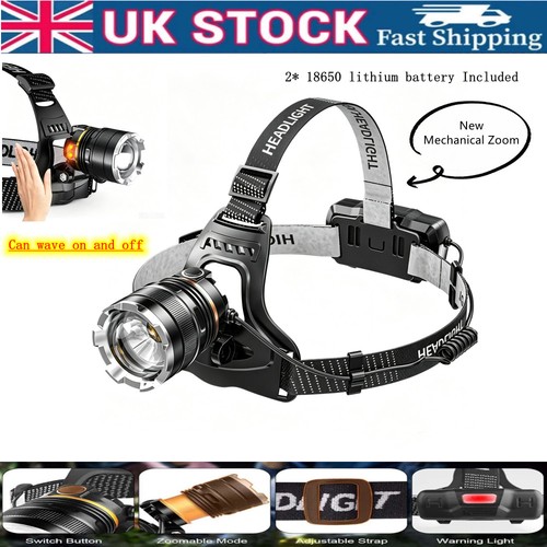 New headlamp 350000lm - t6,