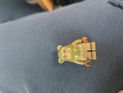 Ewok warrrior lego minifigure - ewok,