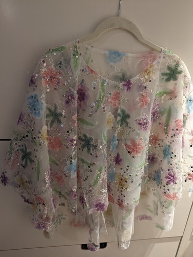 Colourful lace sequins - colourful, wedding