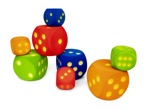 Foam dice volley - foam,