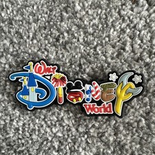 Disney Parks - Soft Touch Refrigerator Magnet - Walt Disney World - Letters