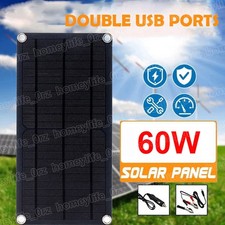60W Solar Panel 12V Trickle