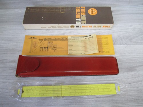 Vintage pickett slide rule - vintage,