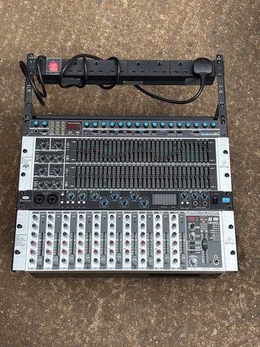 Audio studio rack includes - -,
