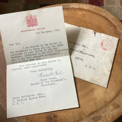 1950 letter from - letter, master