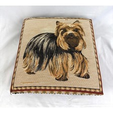 Vintage Yorkie Footstool