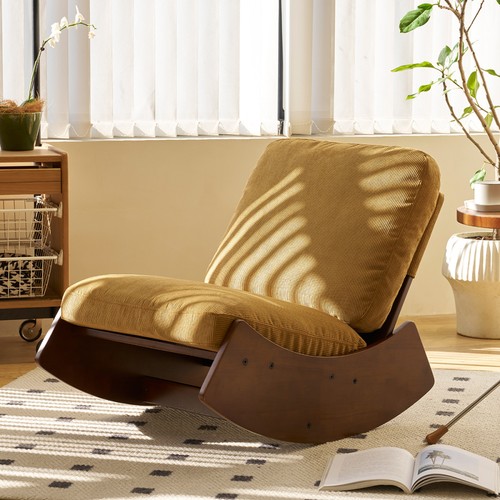 Upholstered glider rocking - upholstered,