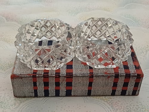 Vintage pair napkin rings - vintage,