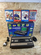 Mattel Intellivision Games Console - With 4 Games - Boxed - Untested