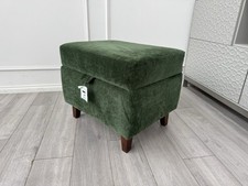 Furniture Village Palace Green Storage Footstool