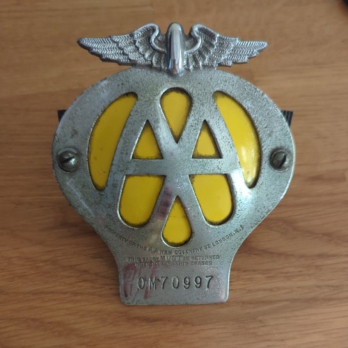 Vintage members metal car - vintage, aa