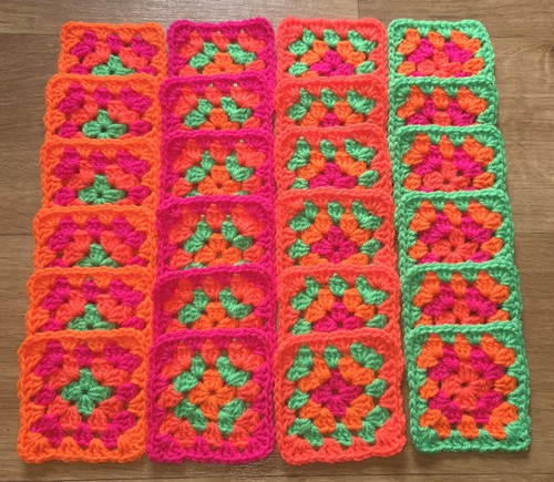 New hand made crochet granny
