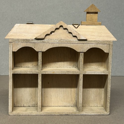 Vintage wood house shelf - wood,
