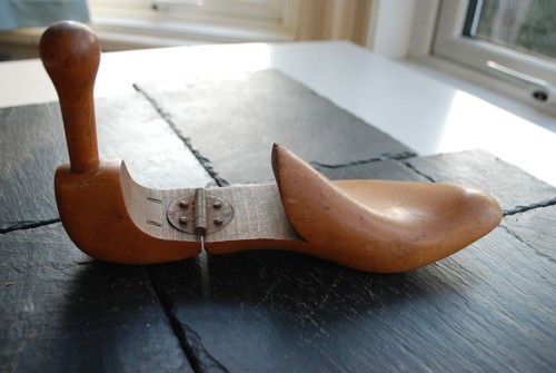 Vintage wooden shoe last - vintage,