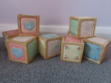 Cherished Teddies Birthday Collection Bundle x 8 Figurines And Display Stand