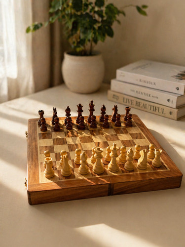 Magnetic folding wooden - 12",