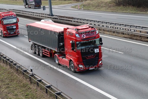 Truck photo daf tipping - daf, xf