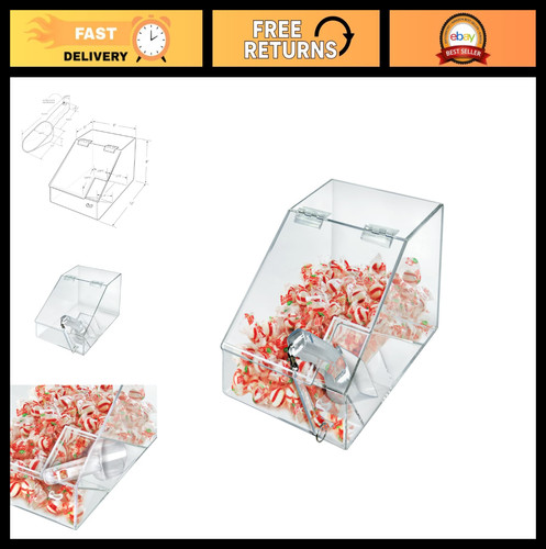 Acrylic candy bin gallon - acrylic, 1.5