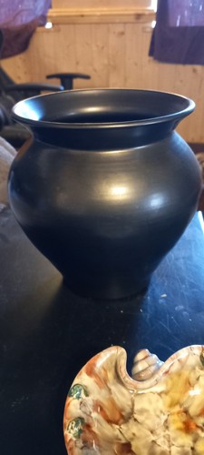 Large prinknash vase 17cm - large, vase,