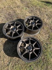 SET of x3 - Konig Lockout Alloy Wheel 15x7 ET38 4x100 Matte Bronze 73.1mm CB