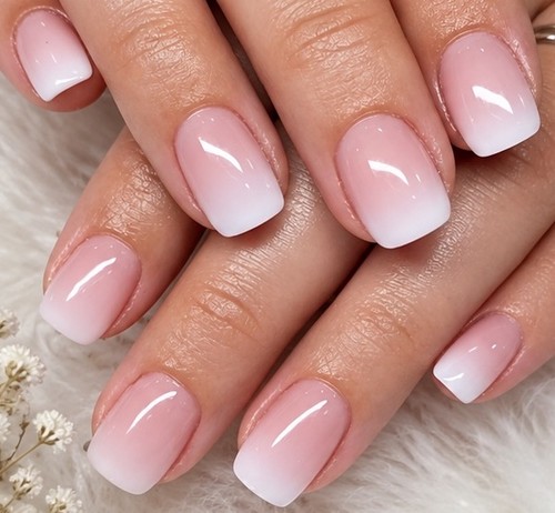 Falls nails 24pcs nude - falls,