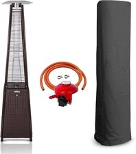 BU-KO Pyramid Gas Patio Heater Portable, Waterproof, BBQ & Outdoor parties,13KW