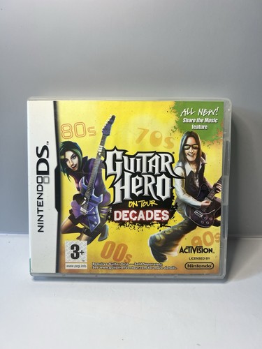Nintendo guitar hero - ds,