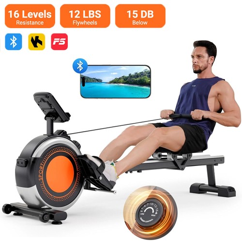 Magnetic rowing machine - machine, rower
