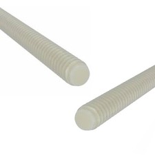 M5 M8 M16 M20 NYLON THREADED ROD BAR STUDDING ALLTHREAD PLASTICE ROD