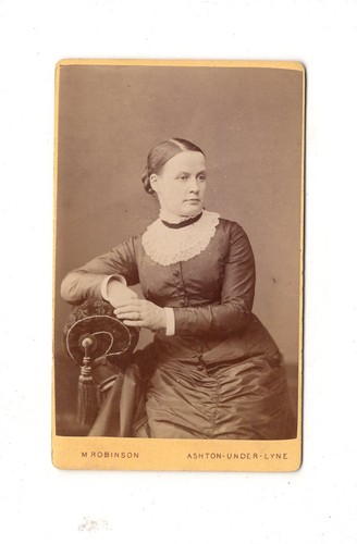 Cdv photo fine lady - photo,