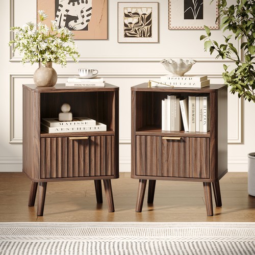 Bedside table with - with, 1
