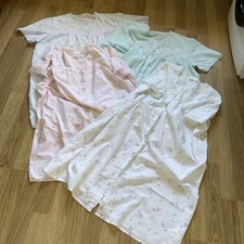 Four bonmarche Short Sleeve Button Fronts Nightdresses Different Colours XL