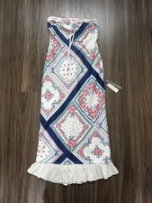 For Love & Lemons Anthropologie Dress Size S Blue Floral NWT