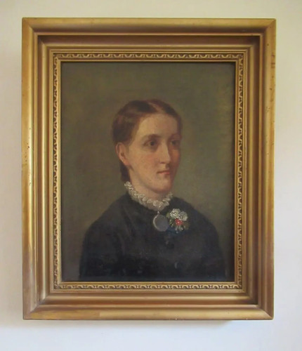 Antique victorian 1882 female - antique,