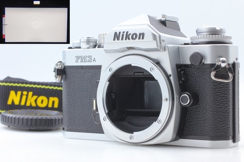 Top mint nikon fm3a - mint], silver