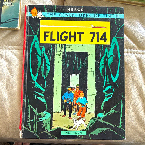 Hergé tintin flight 714 - hergé,