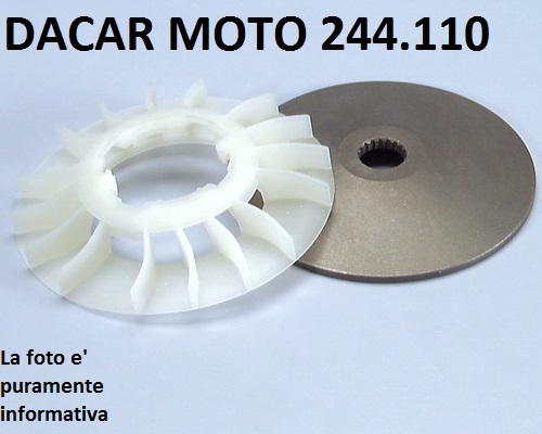244 110 fixed pulley polini - 244.110,