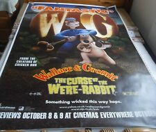 Huge Wallace & Gromit The Curse Of The Were Rabbit Bus Shelter Proof Poster 2015