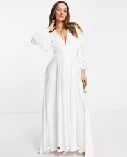 ASOS bridal wedding dress size