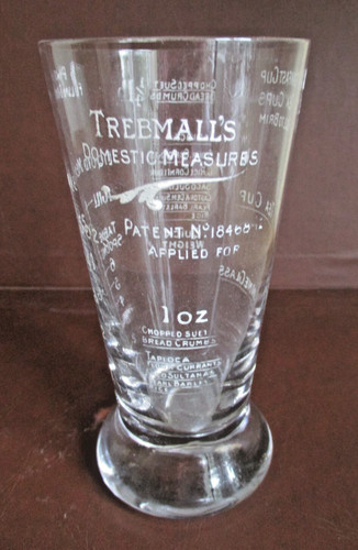 Vintage glass kitchen liquid - glass,