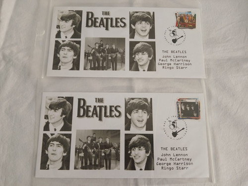 The beatles envelopes with - the,