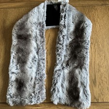 BNWT M&S GREY MIX FAUX FUR