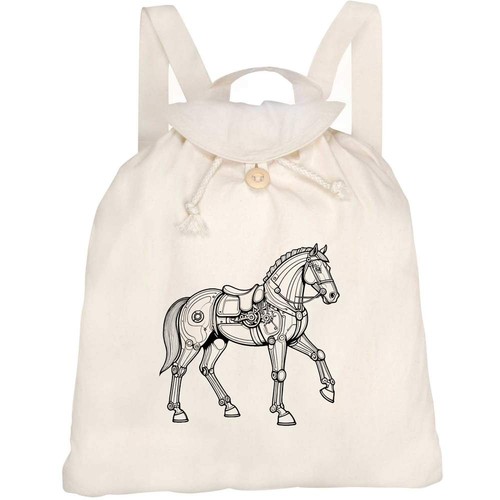 Mechanical horse canvas - horse',