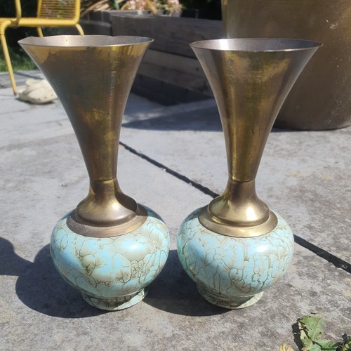 Vintage hand painted ceramic - painted,