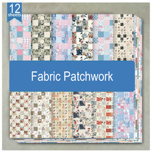Fabric Patchwork - Craft Paper