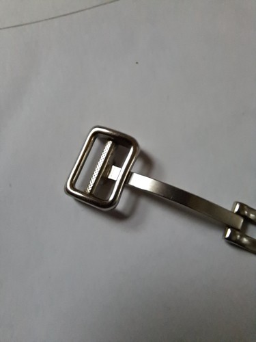 Ebel steel deployment buckle - steel,