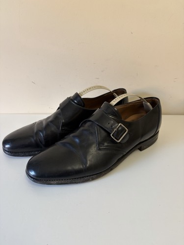 Loake black leather - loake, monkstrap